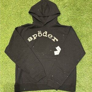 *BRAND NEW* Black VVS Sp5der Hoodie